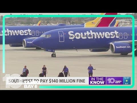 Southwest Airlines hit with record fine for December 2022 meltdown