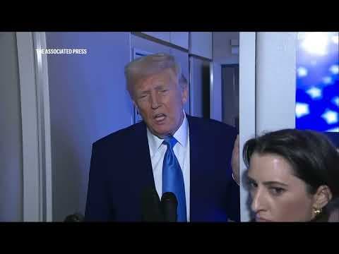 Trump says he's not backing down on tariffs, calls them 'medicine' as markets reel