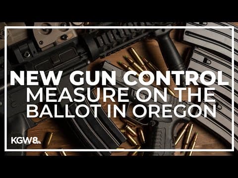 Oregonians soon to vote on changes around owning firearms in a new ballot this November