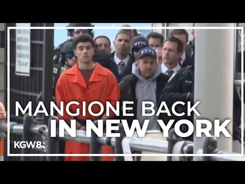 Luigi Mangione, suspect in UnitedHealthcare CEO killing, extradited to New York