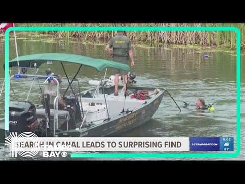 'Car was so brittle': Divers make different discovery in Lake Tarpon canal