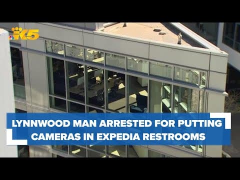 Docs: Lynnwood man charged with voyeurism after installing hidden cameras in Expedia restrooms