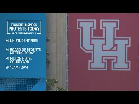 University of Houston students to protest outside Board of Regents meeting over use of student fees