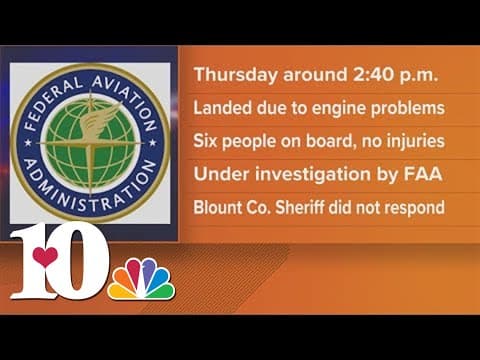 Helicopter suffers engine problems, lands in a field near Walland, FAA says