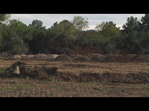 Landowner behind mystery dirt pile speaks out