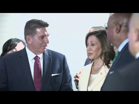 Vice President Kamala Harris lands in Houston for second Texas visit this month