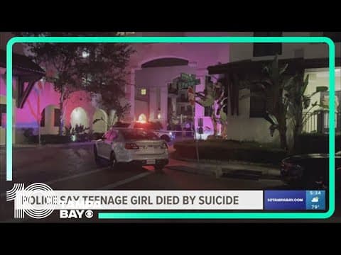 Teenage girl found dead near Bayshore Boulevard may have taken her own life, police say