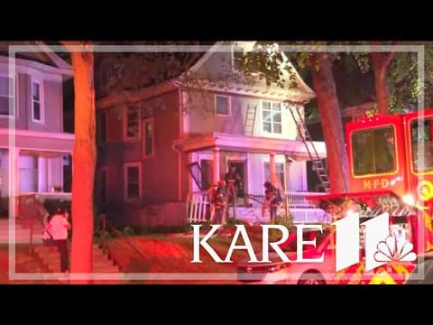3 displaced by fast-moving fire in Minneapolis
