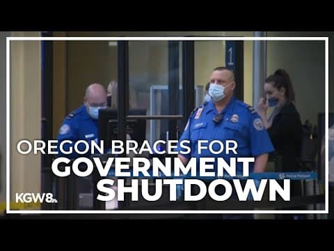If a government shutdown happens, Oregon’s federal workers won’t be paid until it’s over