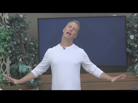QiGong Master Lee Holden visits CBS 8 Mornings