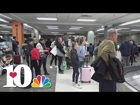 Winter weather impacts flights at McGhee Tyson Airport