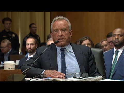 Sen. Bernie Sanders and Health Secretary Robert F. Kennedy have heated exchange