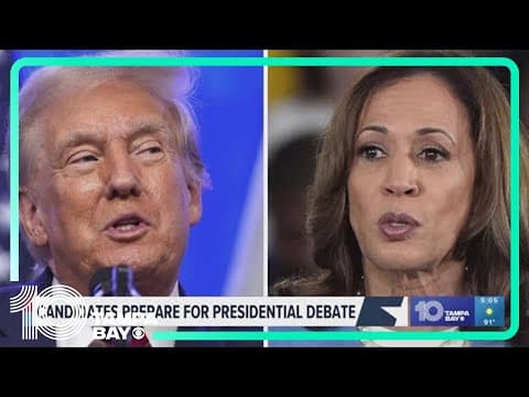 Trump, Harris make last-minute preps for first presidential debate