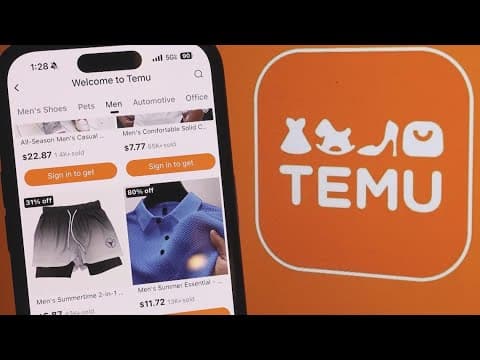 Shein and Temu shoppers could see higher prices as new tariffs take effect