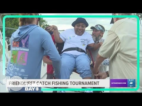 Fisherman help children, adults with physical disabilities get fishing trip