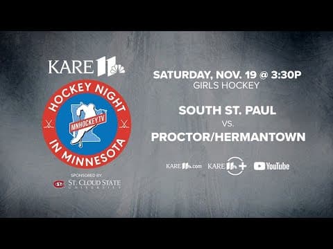 GIRLS HOCKEY LIVE: South St. Paul vs. Proctor/Hermantown