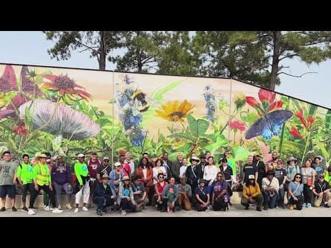 Midtown murals share stories of homeless people in Houston who helped paint them