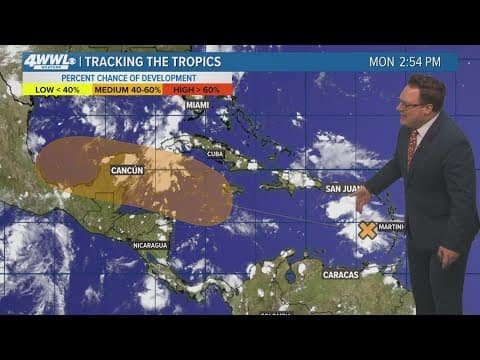 Tropical Update: National Hurricane Center tracking three areas for development