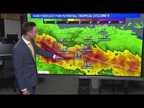 Team coverage: Tropical Depression #9 forms in Gulf