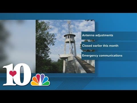 Look Rock Observation Tower to close to antenna adjustment
