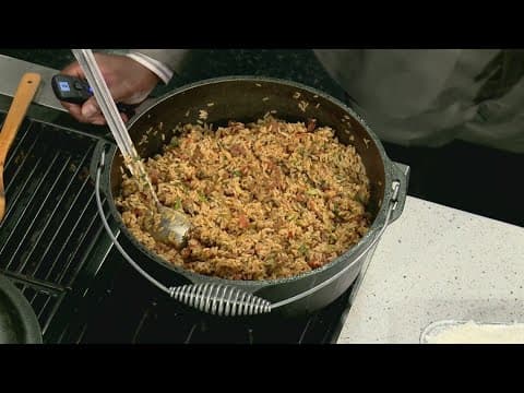 Chef Kevin Belton's Crawfish Jambalaya