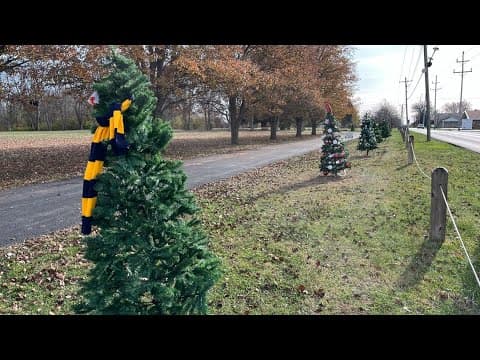 Christmas trees possibly vandalized before Mooresville holiday event