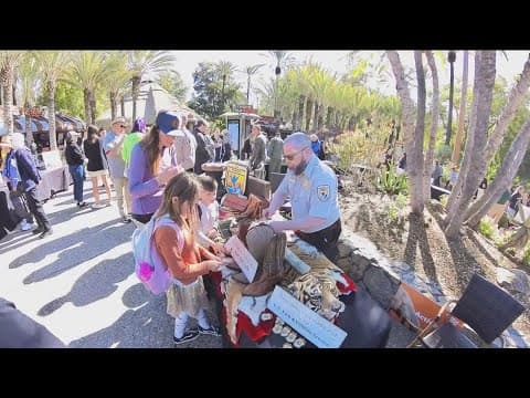 San Diego Zoo Safari Park holds 'Toss the Tusk' event to promote awareness of illegal ivory market