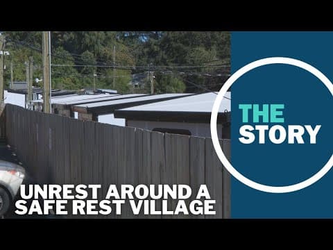 Neighbors say city hasn't been responsive to issues at Southwest Portland homeless shelter village