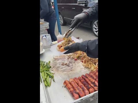 Hotdogs sizzle outside Seattle’s T-Mobile Park