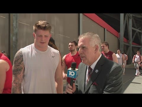 Defensive end Jack Sawyer | 2023 Ohio State Spring Game