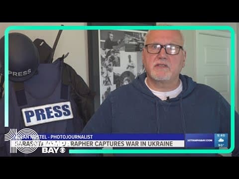 Sarasota photographer captures war in Ukraine