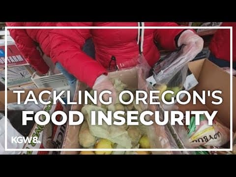 Oregon's minority famers, food banks are tackling food insecurity