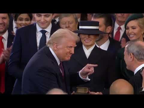 Donald Trump sworn in as 47th president of the United States