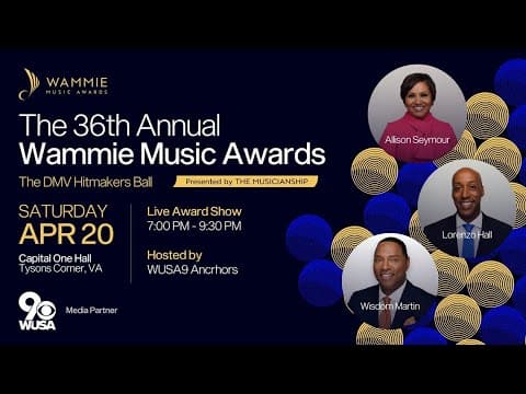 The Musicianship honors the work of DMV music legends at the 36th annual Wammie Music Awards