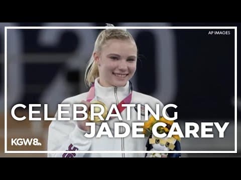 Oregon State University proud of gymnast Jade Carey after Team USA gold medal