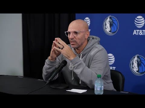 Dallas Mavericks head coach Jason Kidd pre-game press conference (Nov. 17, 2024)