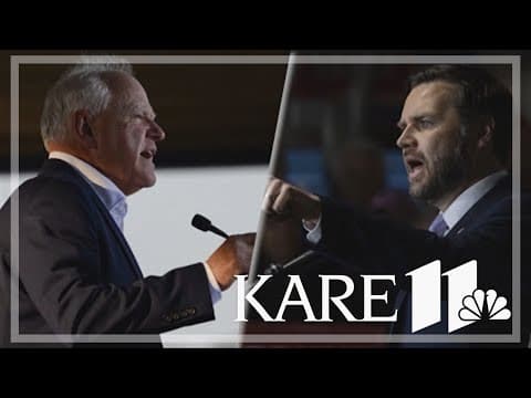 Walz-Vance debate updates: VP candidates set for showdown in close presidential race