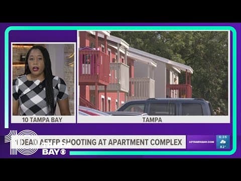Police: 1 dead after shooting in Tampa