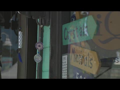 Gulfport crystal shop owner holds on to hope after Milton, Helene