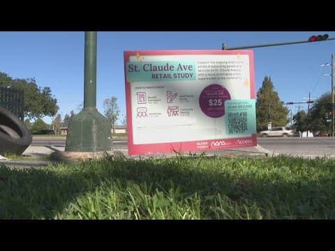 Retail survey for Lower Ninth Ward