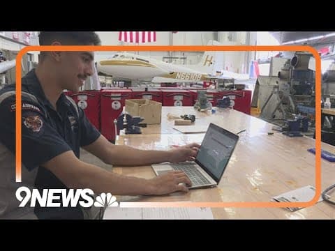 Cherry Creek students prepare to take on the pros in international aviation mechanics competition