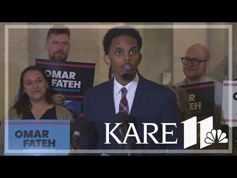 State Senator Omar Fateh announces run for Minneapolis Mayor's office