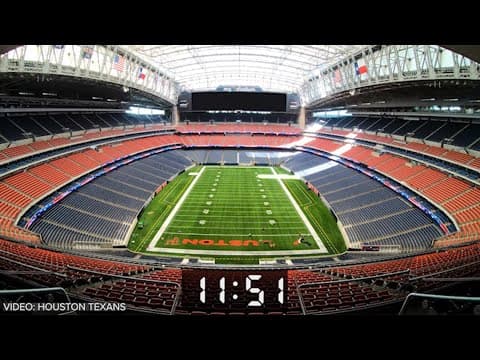 What it'll be like inside NRG Stadium for Saturday's Giants-Texans game