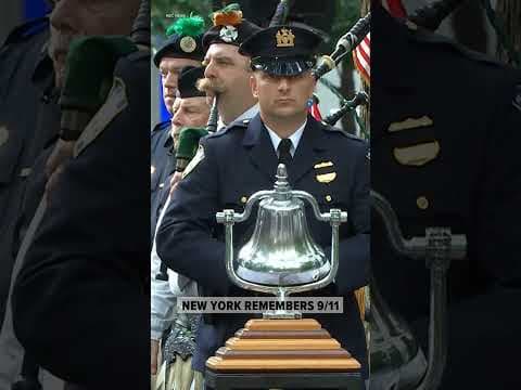 New York City remembers the lives lost on 9/11, 22 years after the attacks on the World Trade Center