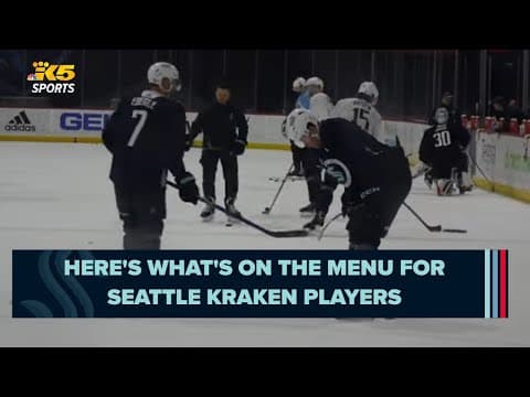 Here's what's on the menu for Seattle Kraken players