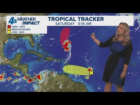 Tropical Weather Impact: Two spots to watch in Atlantic Ocean this week