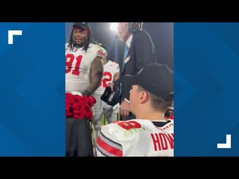 Ohio State QB Will Howard blocked from getting on stage for postgame ceremony at Rose Bowl