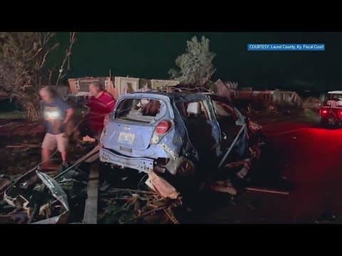 Nine people dead in reported Laurel County tornado, search for survivors ongoing