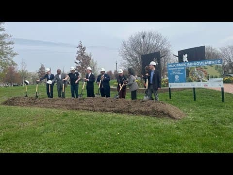 City of Indianapolis breaks ground on Dr. MLK Jr. Park enhancements