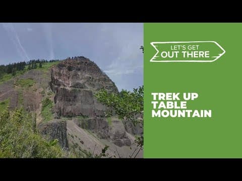 Table Mountain offers a challenging but rewarding day hike